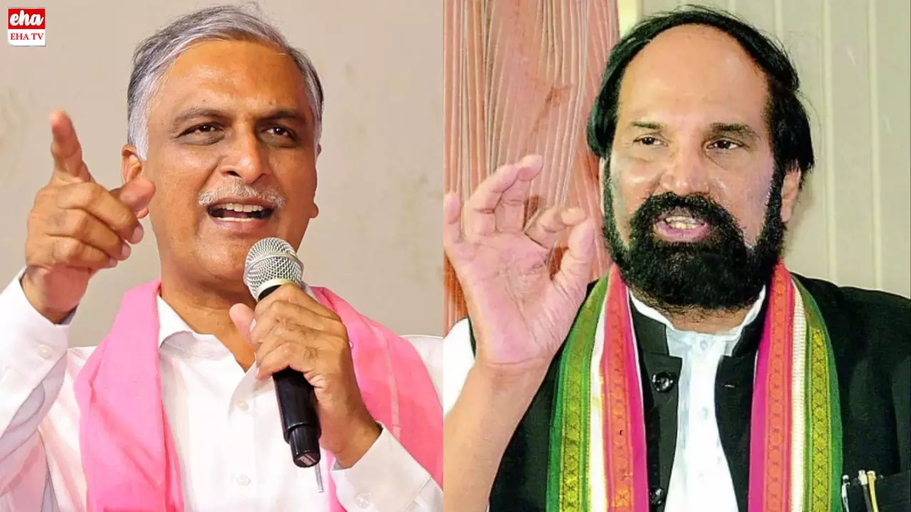 MLA Harish Rao : ఉత్తమ్‌కుమార్‌రెడ్డిపై మాజీ మంత్రి హరీశ్‌రావ్‌ ఫైర్‌!