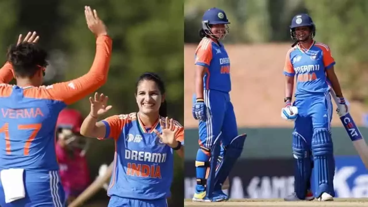 Womens Asia Cup T20 : యూఏఈ ని ఓడించి సెమీ ఫైనల్‌కు దూసుకెళ్లిన అమ్మాయిలు