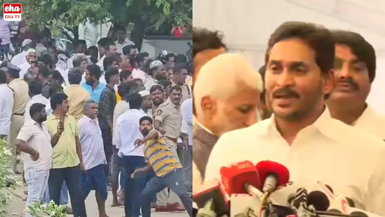 YS Jagan Press Meet : ఏపీలో ప్రజాస్వామ్యం ఖూనీ... జగన్‌ ఉగ్రరూపం!