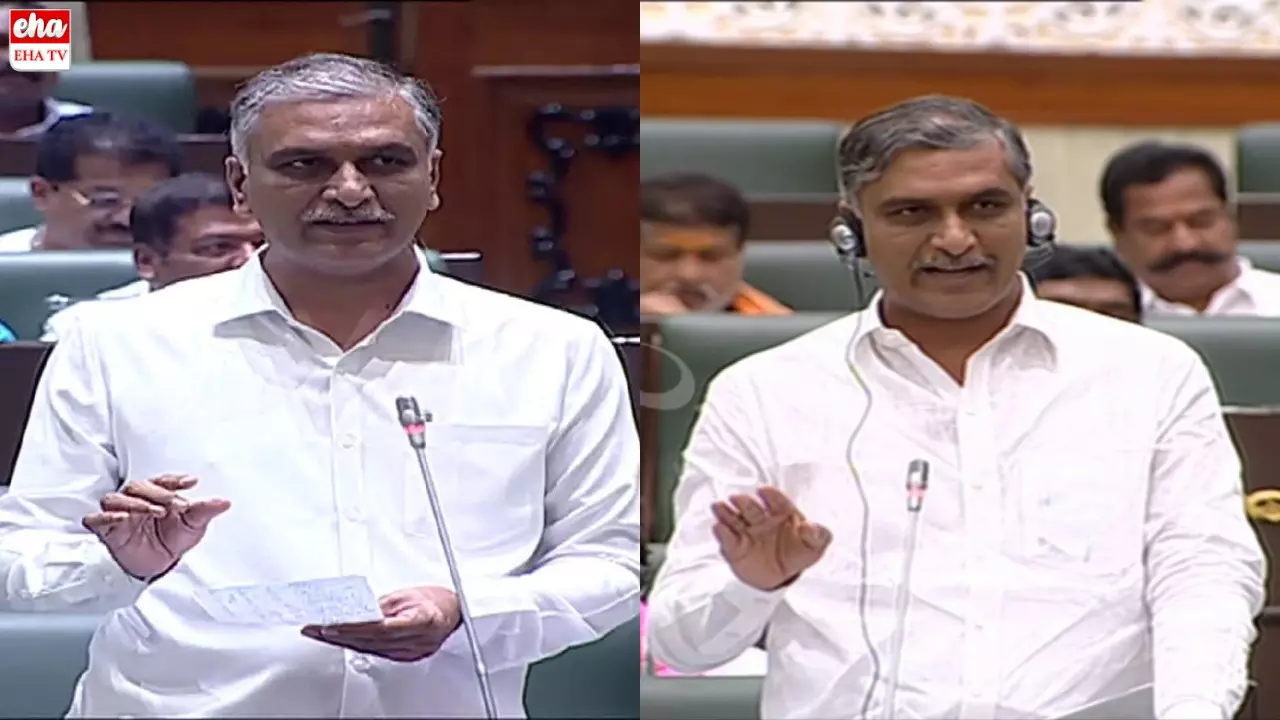 BRS Harish Rao : సార్‌ మమ్మల్ని కూడా కెమెరా ముందు చూపండి