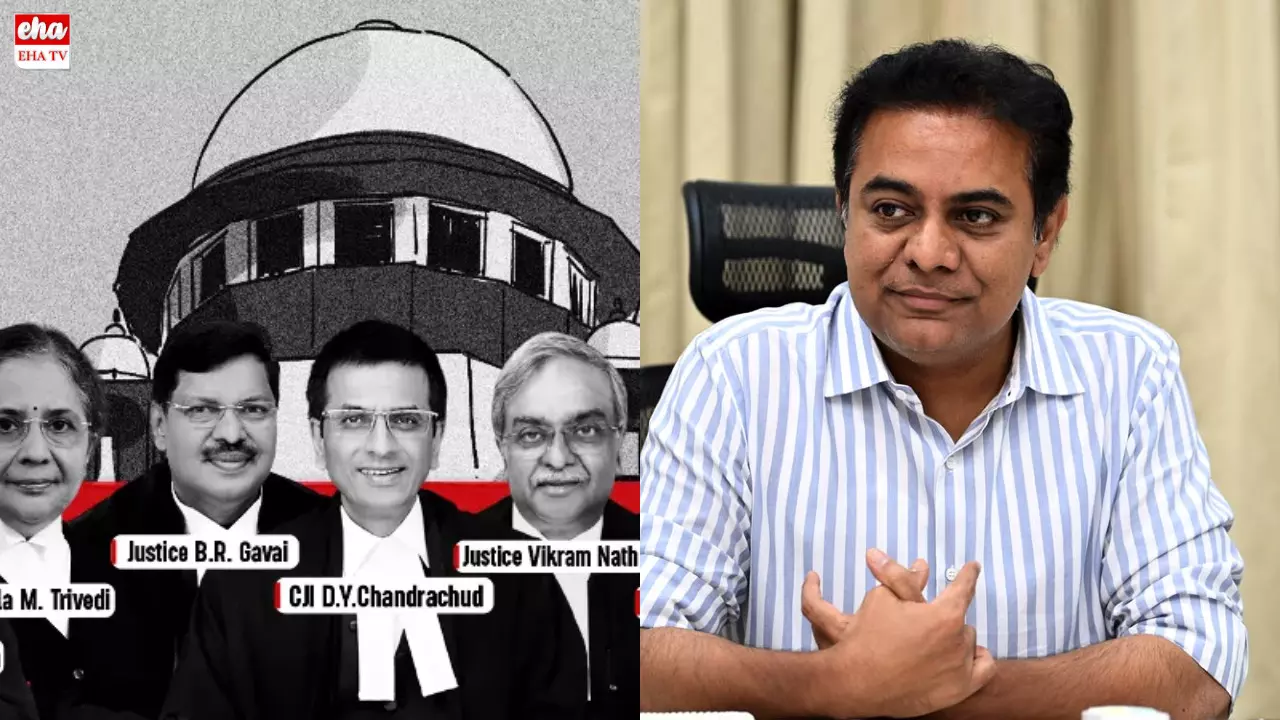 BRS KTR : ఎస్సీ వర్గీకరణపై సుప్రీం తీర్పును స్వాగతిస్తున్నాం