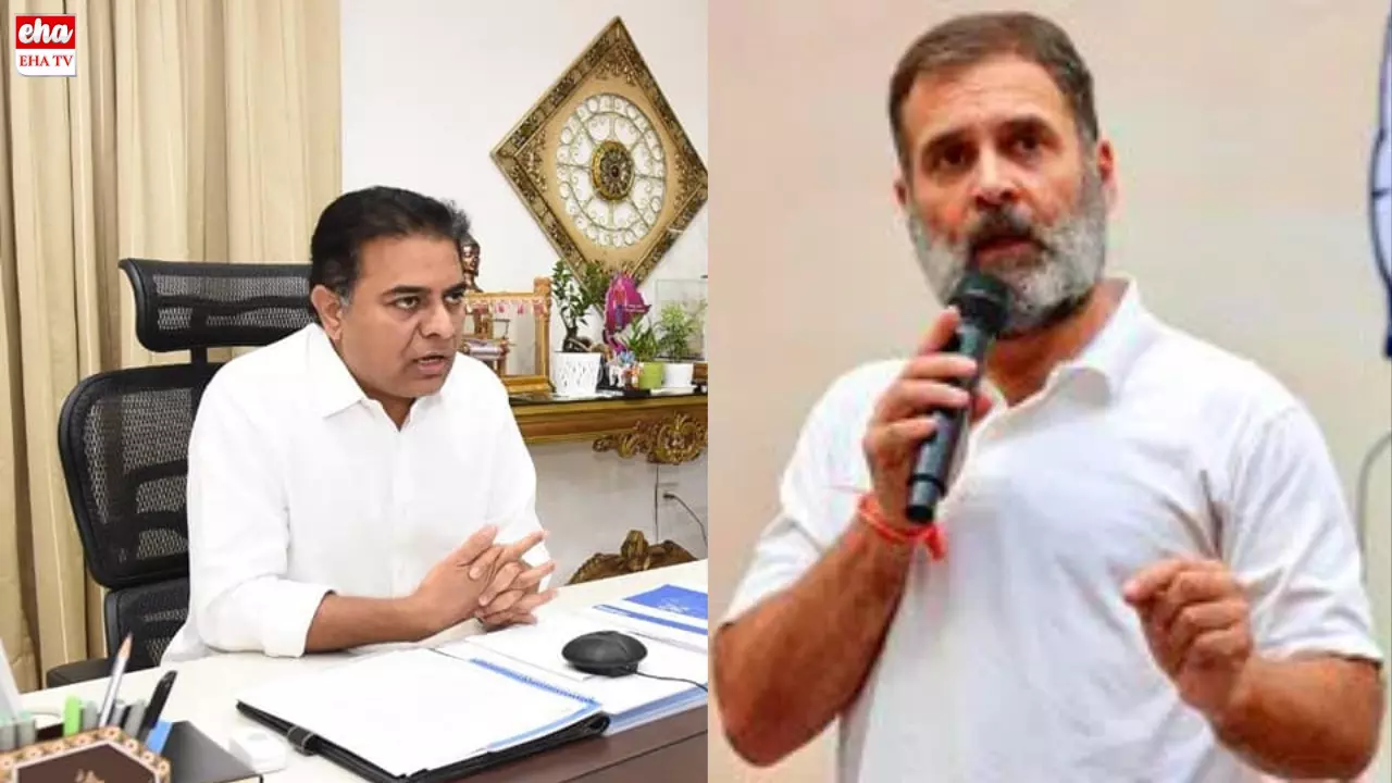 KTR : రాహుల్ జీ.. మరోసారి అక్కడ పర్యటించండి