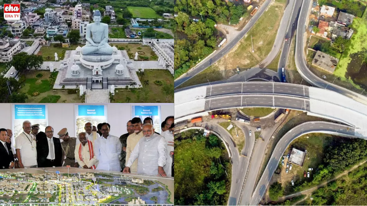 Amaravathi : అమరావతి రాజధాని మాస్టర్‌ప్లాన్‌లో తొమ్మిది కొత్త నగరాలు