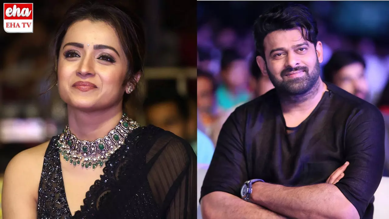 Trisha and Prabhas:మళ్లీ జోడికట్టనున్న ప్రభాస్‌-త్రిష!