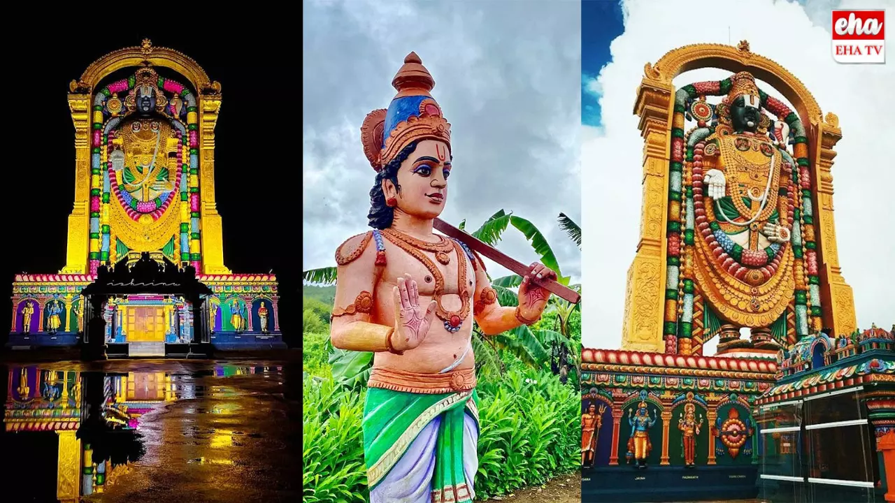 Tallest Lord Venkateswara Idol : 108 అడుగుల ఎత్తయిన వేంకటేశ్వర స్వామి విగ్రహం