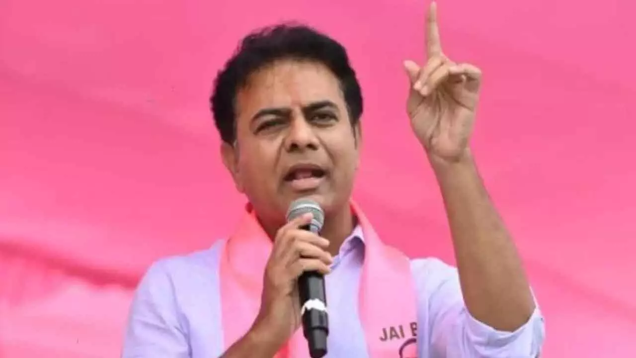 KTR : మేడిగడ్డ డ్రోన్‌ వివాదం.. కేటీఆర్‌పై నమోదైన కేసుపై హైకోర్టు స్టే