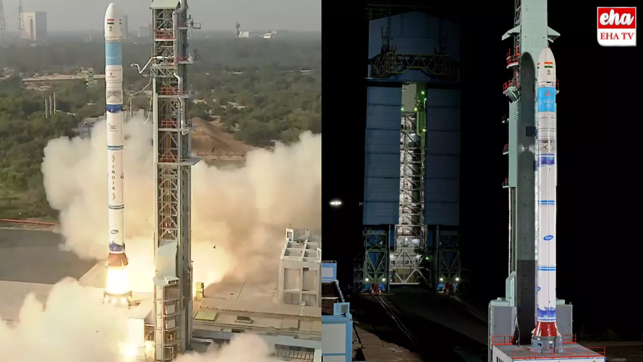 SSLVD-3Rocket Launch : అంతరిక్షంలోకి దూసుకెళ్లిన ఎస్‌ఎస్‌ఎల్‌వీడీ-3