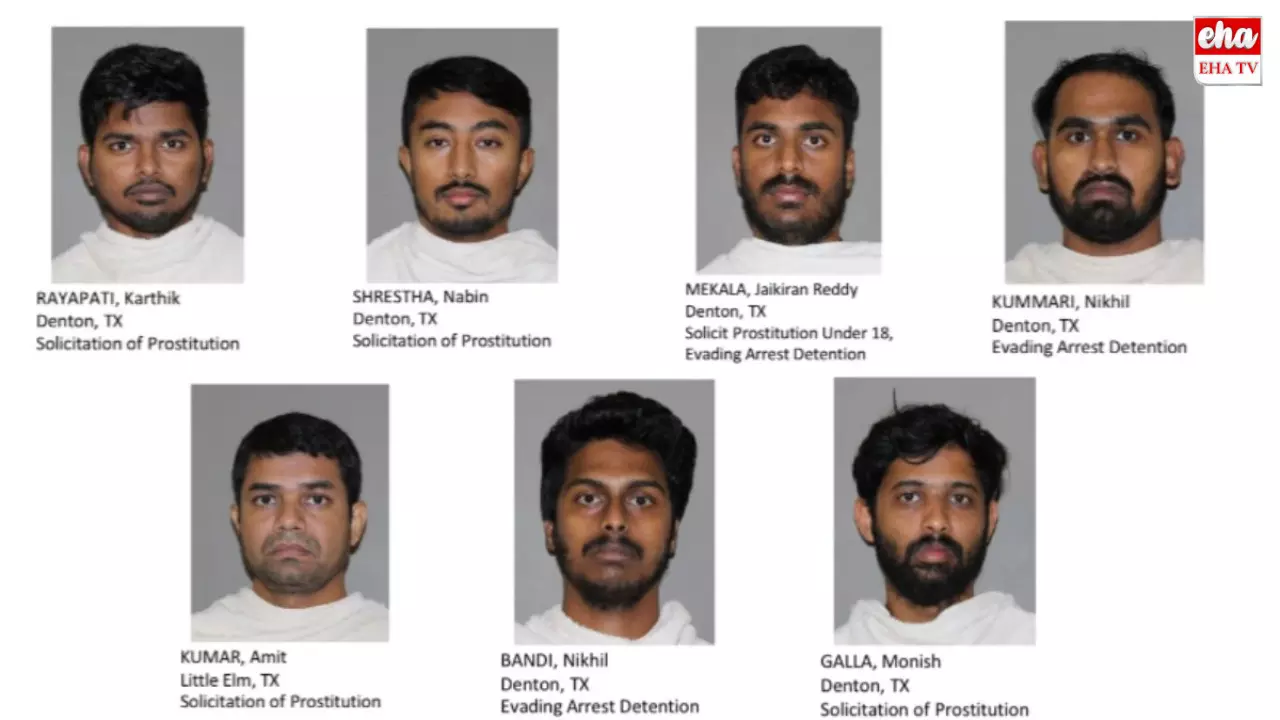 7 Indians Arrest : అగ్రరాజ్యంలో వ్యభిచారం.. అయిదుగురు తెలుగువాళ్లు అరెస్ట్‌!