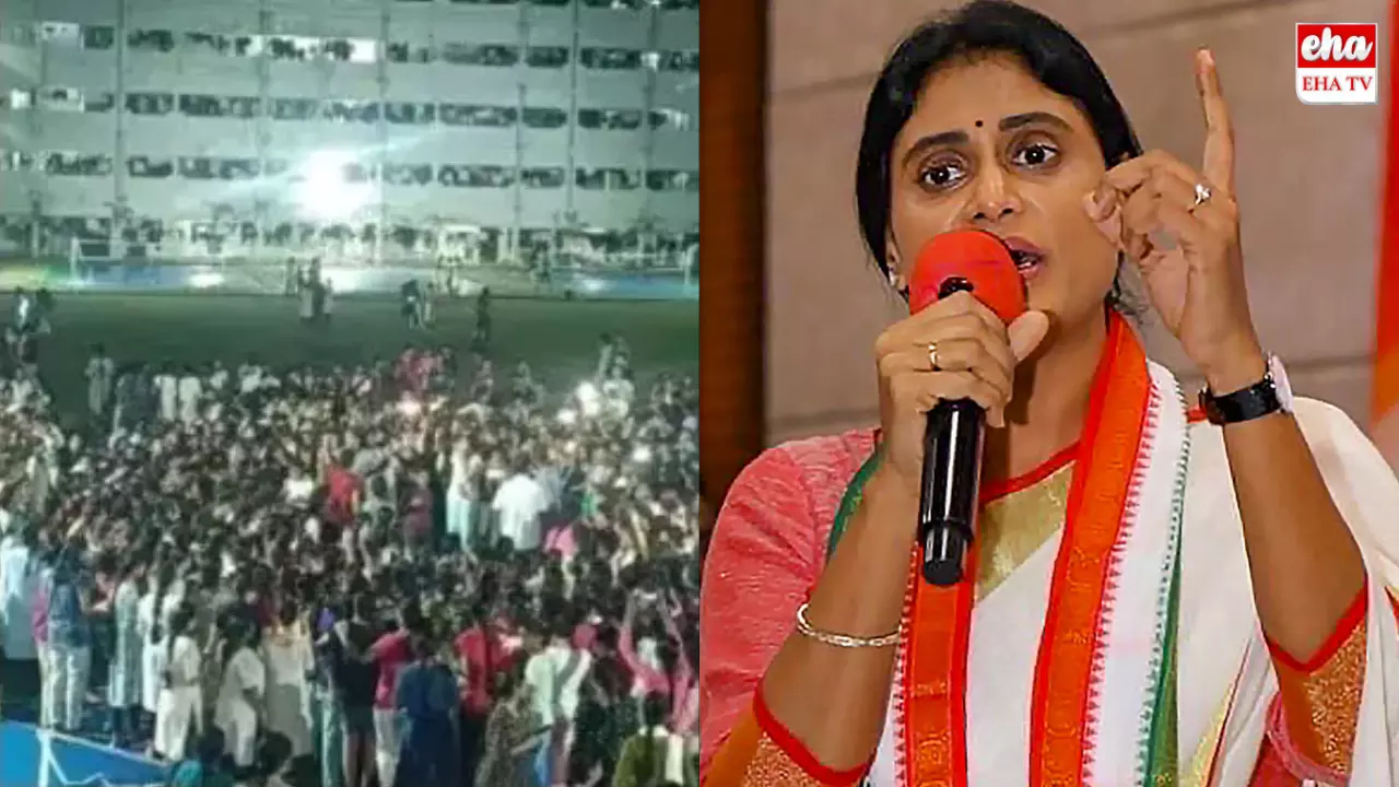 YS sharmila : నిందితుల‌పై చ‌ర్య‌లు తీసుకోక‌పోతే.. నేను కాలేజీకి వ‌స్తా