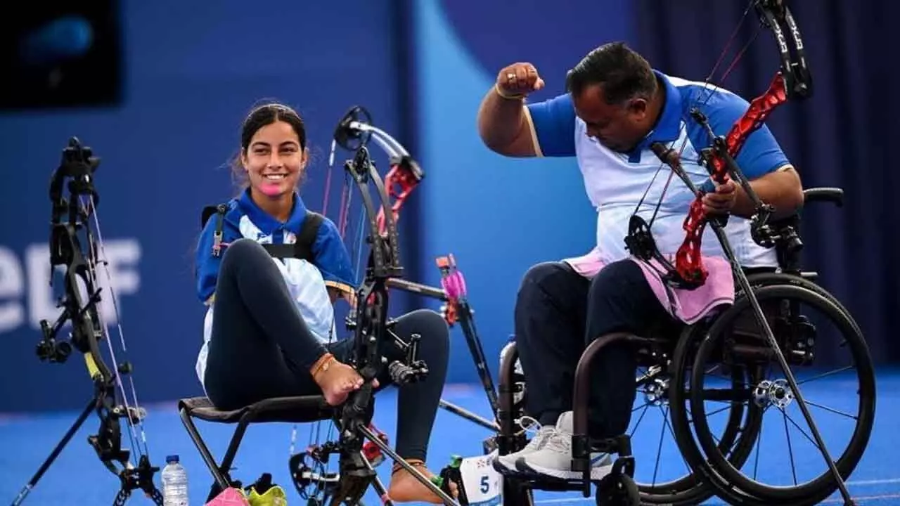 Paris Paralympics 2024 : చరిత్ర సృష్టించిన‌ 17 ఏళ్ల శీతల్ దేవి..!