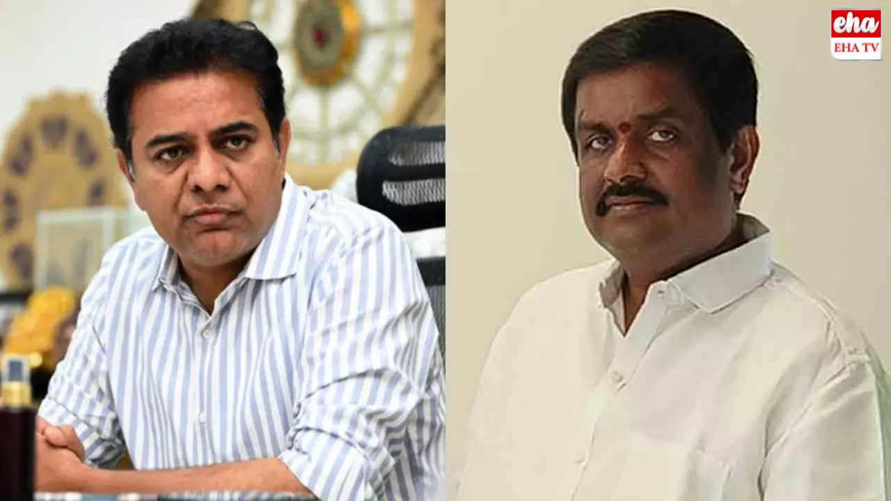 KTR : జిట్టా బాలకృష్ణా రెడ్డి మృతికి కేటీఆర్ సంతాపం