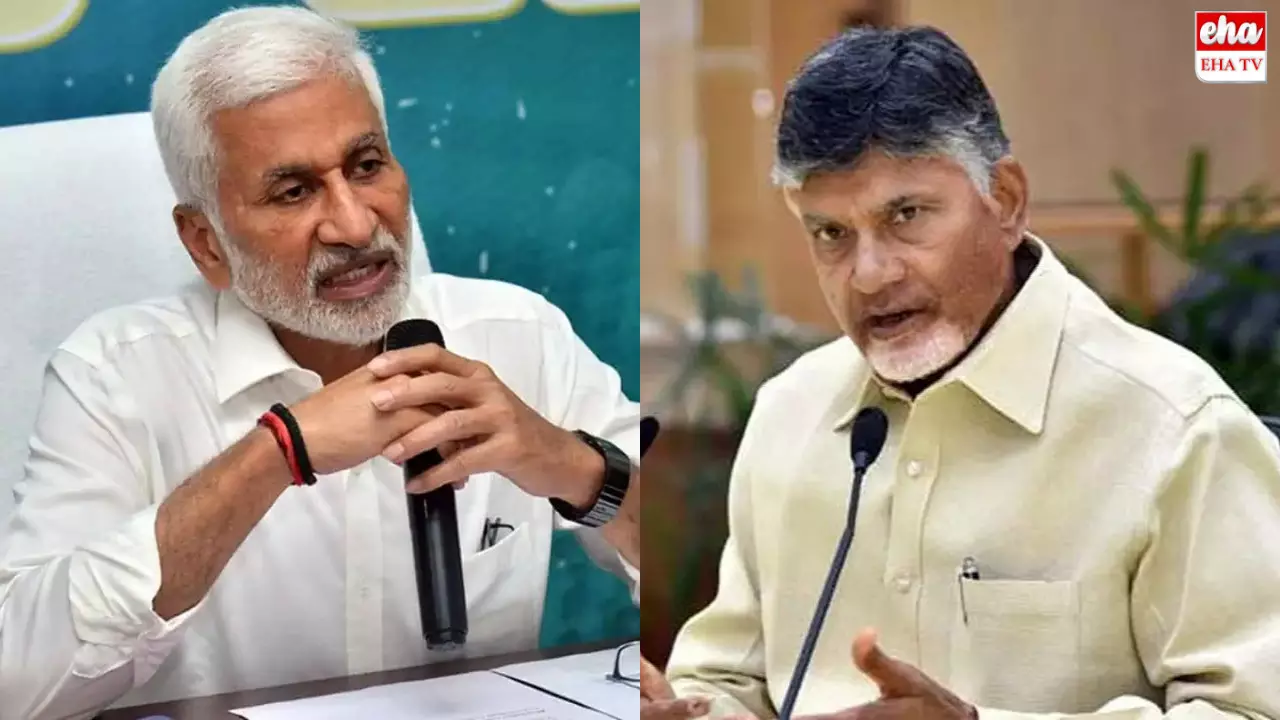 Vijay Sai Reddy : సంతలో పశువుల్లా ముగ్గురు ఎంపీలను బాబు కొన్నాడు