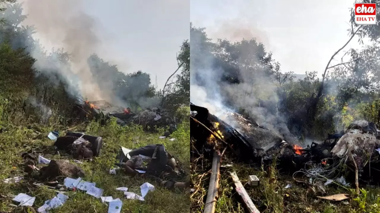 Helicopter Accident : మహారాష్ట్రలో హెలీకాఫ్టర్‌ ప్రమాదం.. ముగ్గురు మృతి