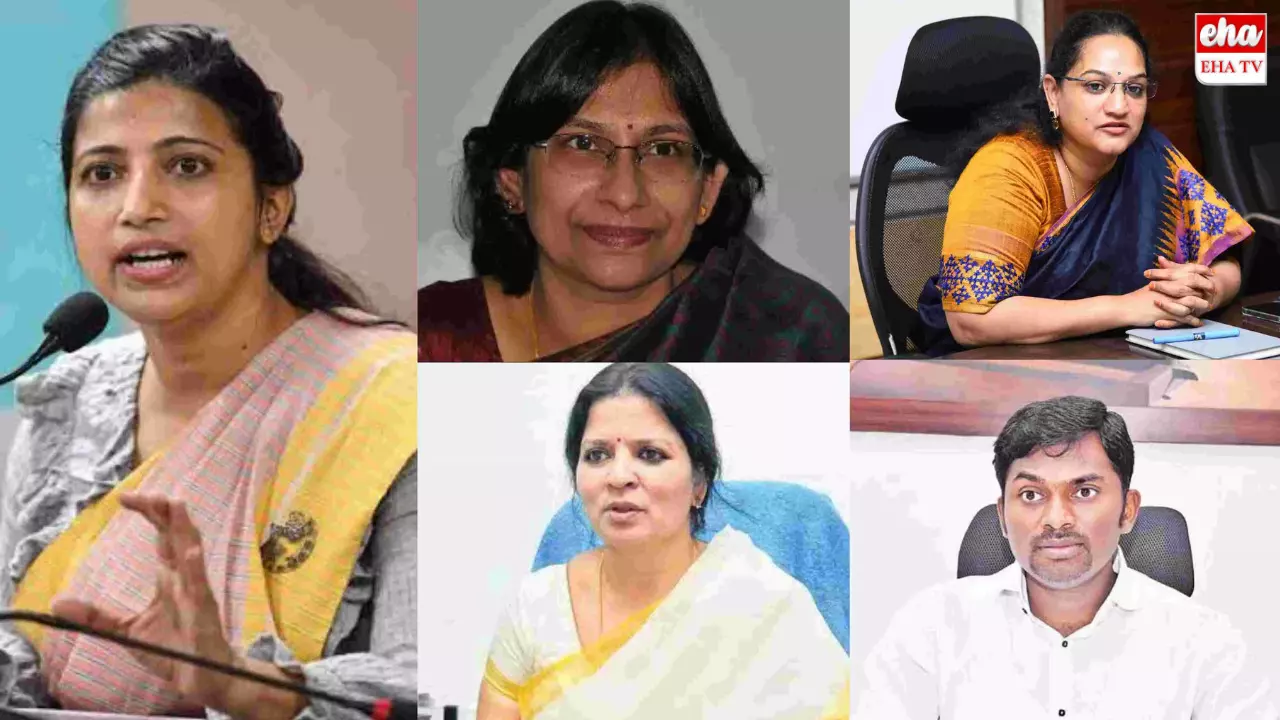 Five IAS officers:ఆమ్రాపాలి సహా ఐదుగురు ఐఏఎస్‌లకు మరోసారి చుక్కెదురు