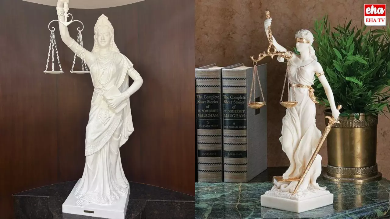 New Justice Statue : ఇకపై న్యాయదేవత అన్నీ చూడగలదు..!