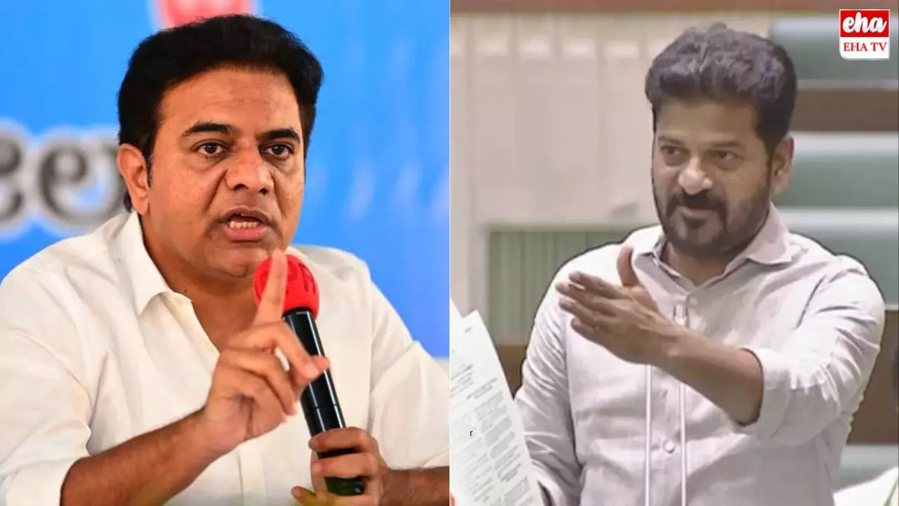 KTR : రీజువనేషన్‌ స్పెల్లింగ్ రాస్తే రేవంత్‌కు 50 లక్షల బ్యాగ్ గిఫ్ట్