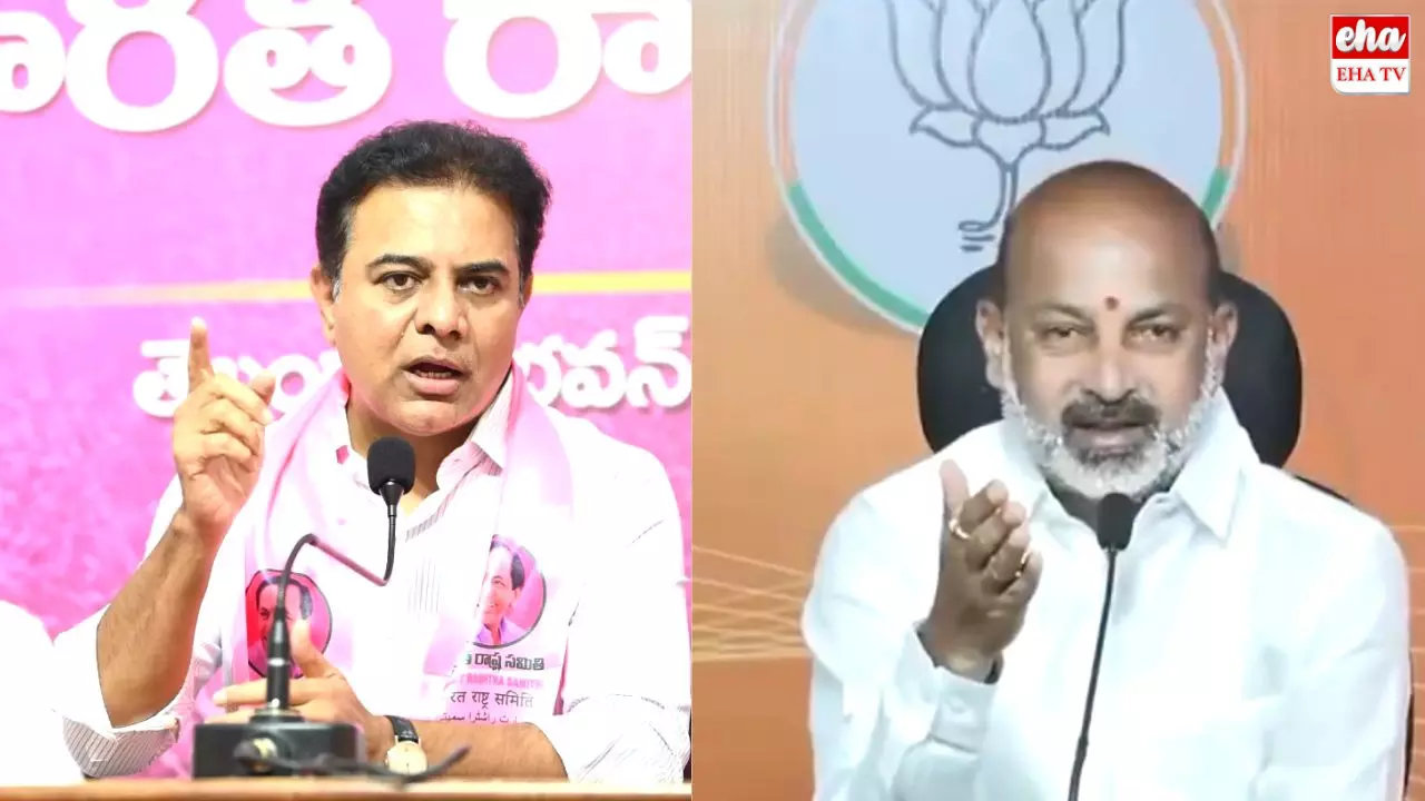 KTR Send To Legal Notice:బండి సంజయ్‌కు కేటీఆర్ లీగల్‌ నోటీసులు