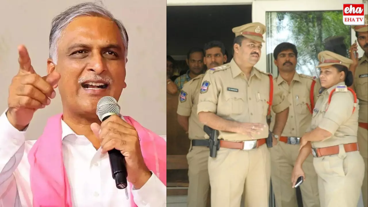 Harish Rao:పోలీసులను సర్వీస్ నుంచి తొలగించడం హేయం