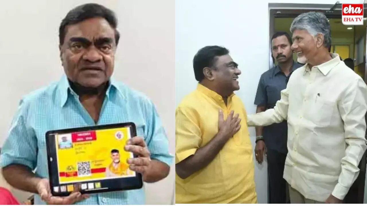 Babu Mohan Join In TDP:అటు ఇటు తిరిగి పాత గూటికి బాబూమోహన్..!