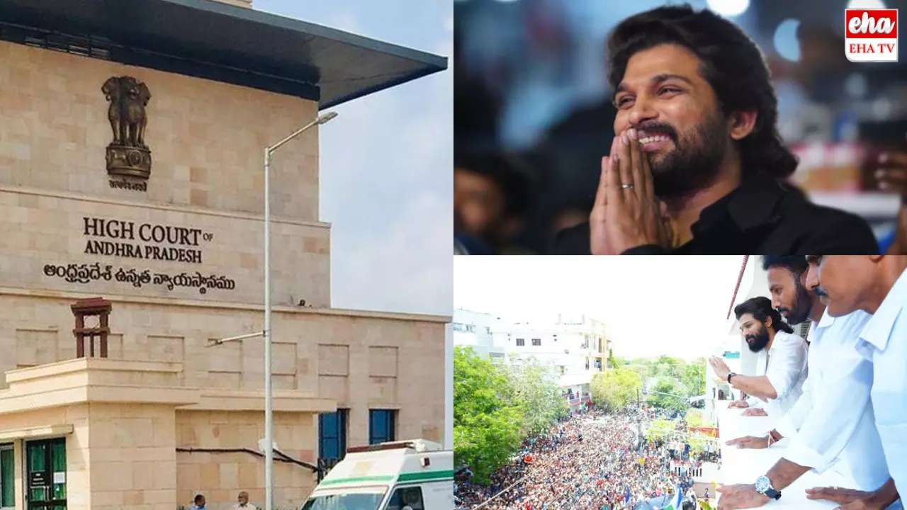 Allu Arjun : స్టయిలిష్‌ స్టార్‌ అల్లు అర్జున్‌కు ఏపీ హైకోర్టులో ఊరట