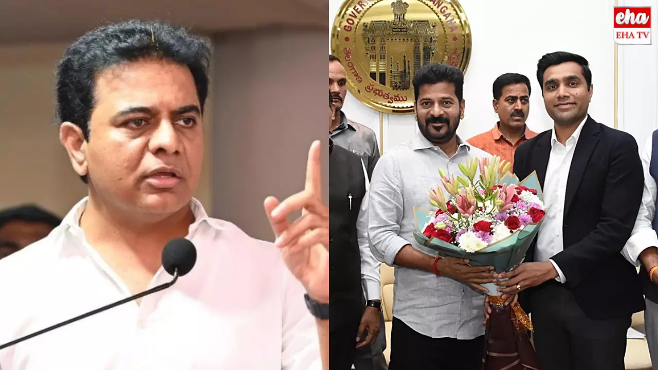 BRS KTR : కాళేశ్వరంపై కాంగ్రెస్‌ కుట్ర చేసింది..! రేవంత్‌ ఇంట్లో అదానీ కొడుక్కు పనేంటి..! కేటీఆర్‌ సంచలన వ్యాఖ్యలు..!