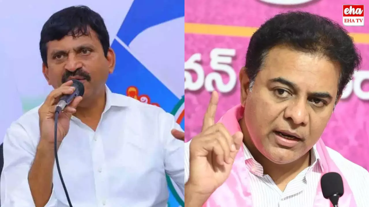 KTR : కేటీఆర్ అరెస్టు తప్పదా? కాంగ్రెస్ నేతల మాటల ఆంతర్యమేమిటి?