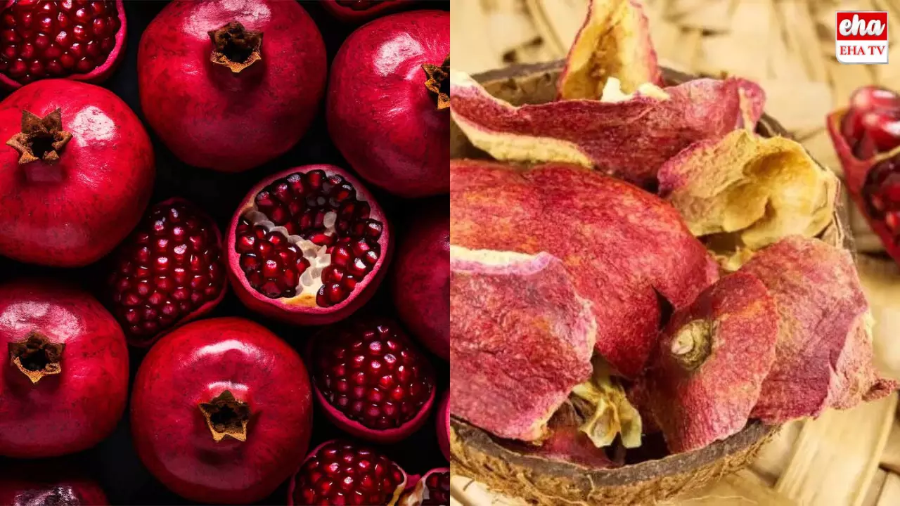 Pomegranate Peel : దానిమ్మ తొక్కలో ఇన్ని అద్భుతమైన ప్రయోజనాలు ఉన్నాయని మీకు తెలుసా?