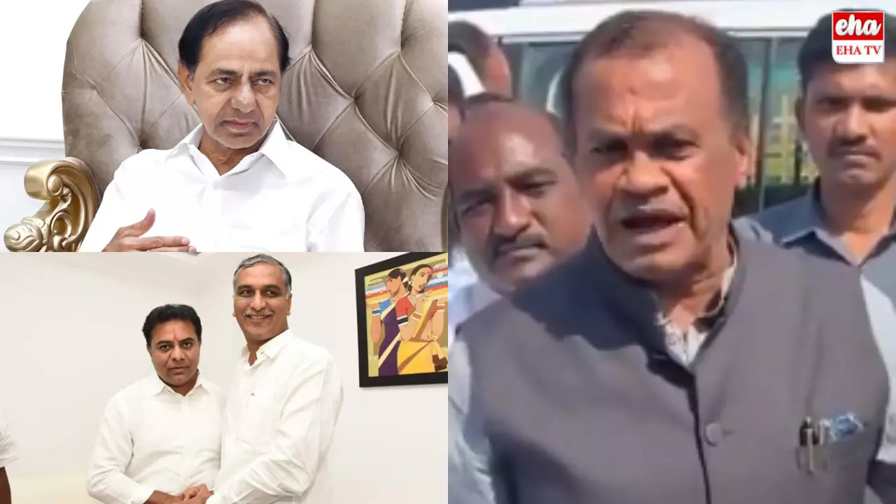 Komatireddy Venkat Reddy : కేసీఆర్‌ స్థాయి నాది.. హరీష్‌, కేటీఆర్‌ బచ్చాలు..!